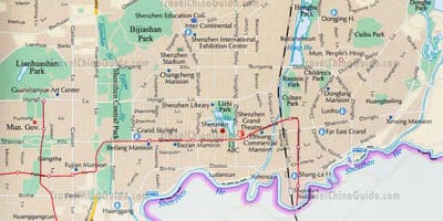 广东省深圳市中国地图